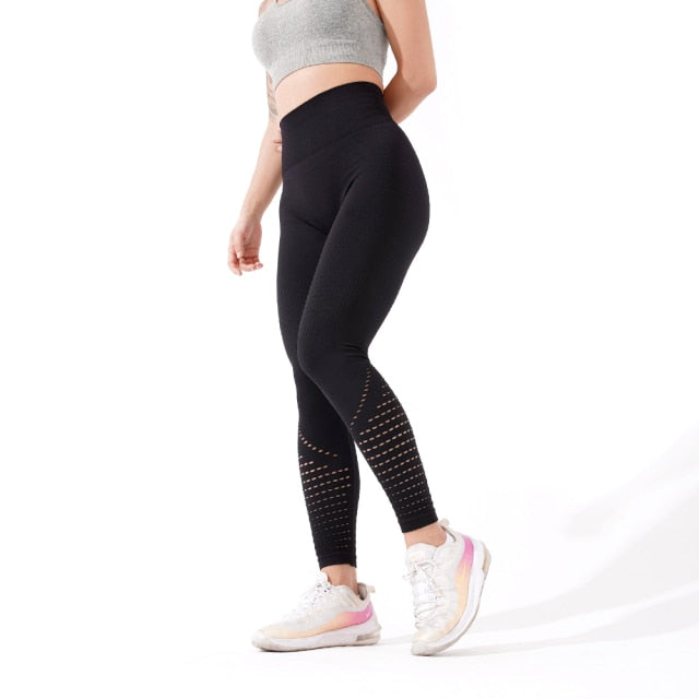 Workout Leggings for Women Seamless Scrunch Yoga Pants Tummy